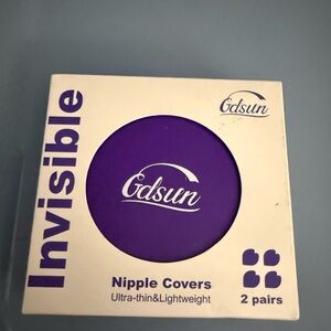 Gdsun Invisible Ultra-thin & Lightweight Nipple Covers 2pr, fits A/B‎ Cups